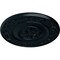 Ekena Millwork Milan Ceiling Medallion, Hand-Painted Night Shade, 47 5/8"OD x 2 3/4"P CM47MINSF - alternate 3